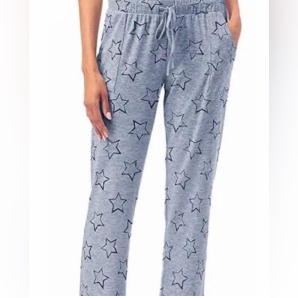 Lucky Brand Blue Star Pajama Lounge Pants Size M